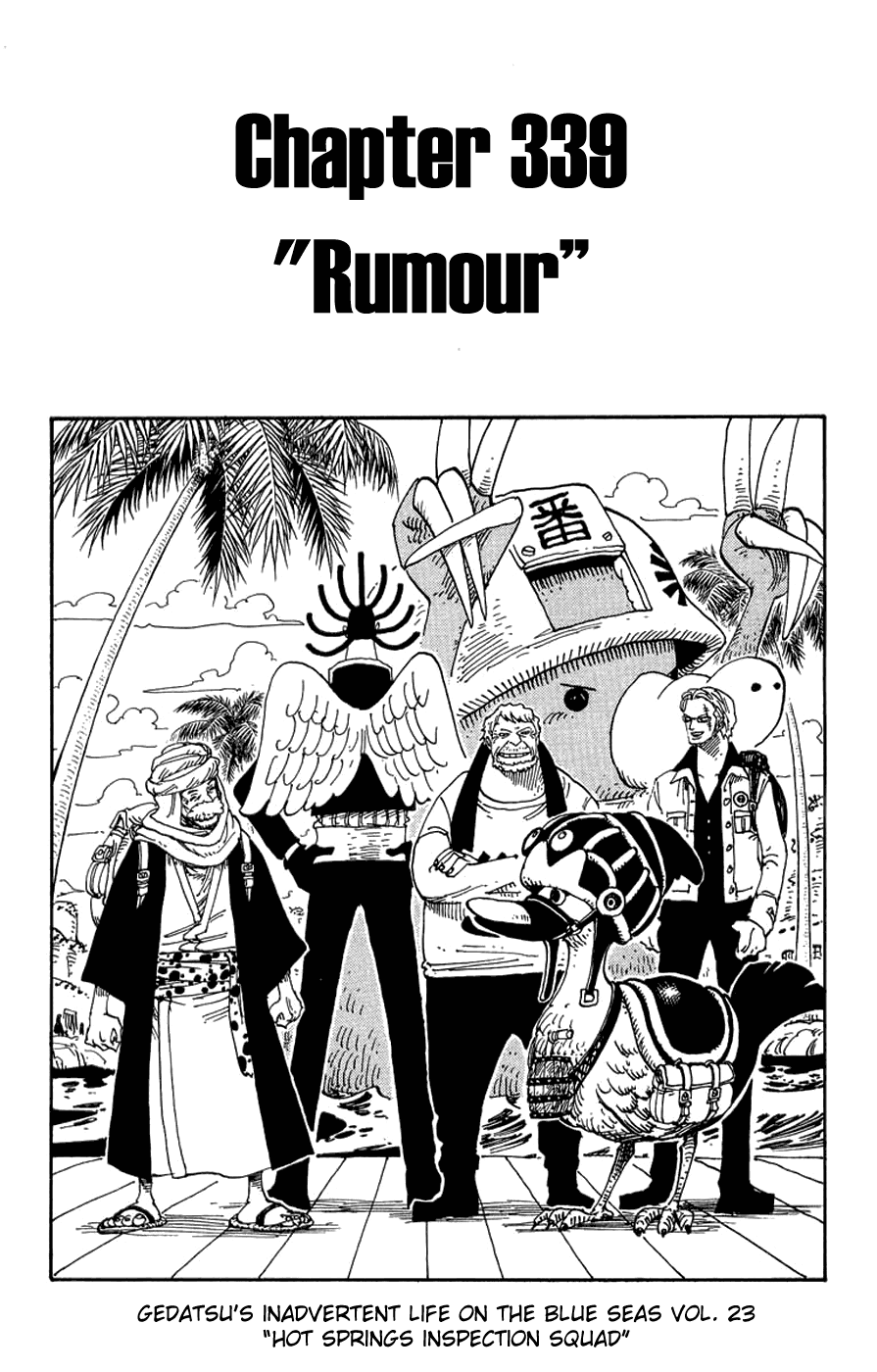 One Piece, Chapter 339 image 01